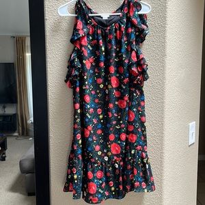 J. Crew floral print dress